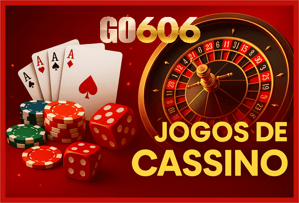 Variedade de jogos GO606 com 2.500 opções.